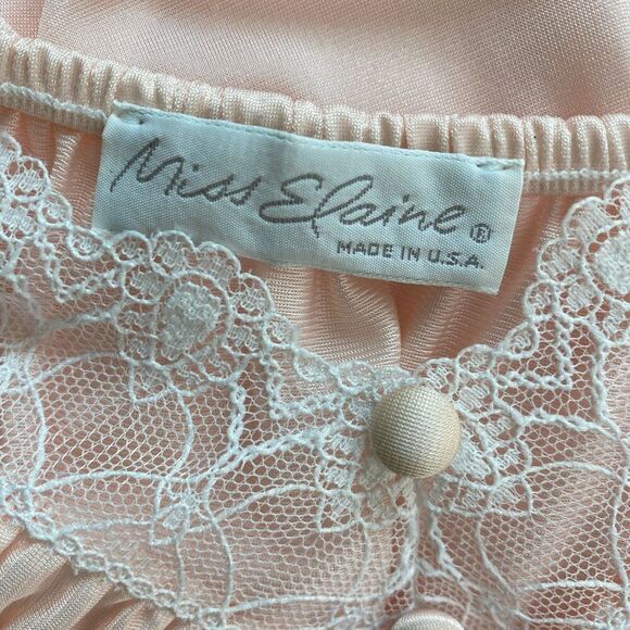 Miss Elaine Vintage Nightgown and Robe Set Size Small - Picture 10 of 10